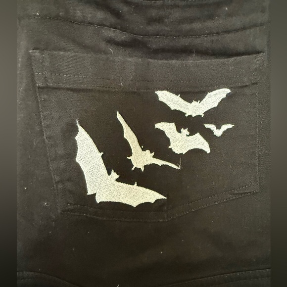 HellBunny Miss Muffet Pinafore Dress - Picture 3 of 6